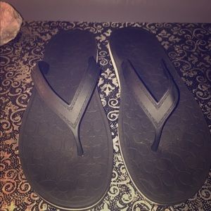 Coach women’s flip flop size 11 NWOB